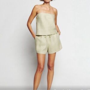 Women's Cream Shorts